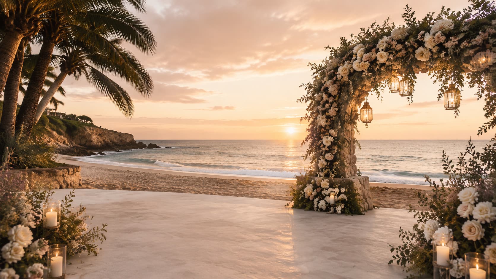 Beach Wedding Editorial