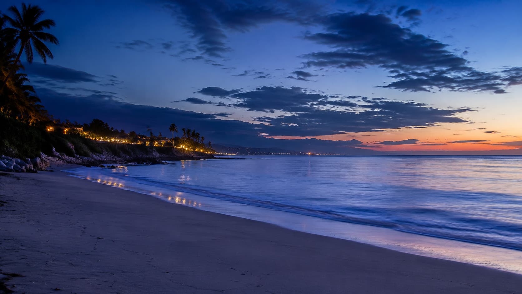 Blue Hour Beach