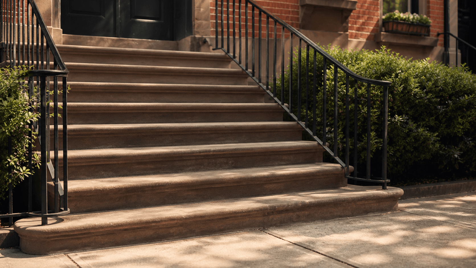 Brownstone Stoop