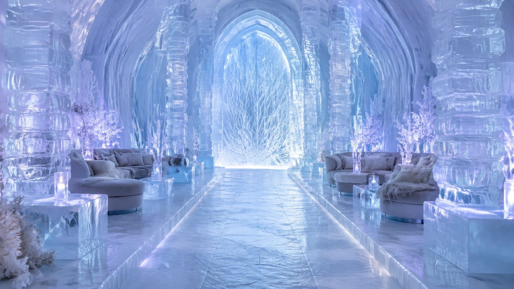Ice Hotel Lounge