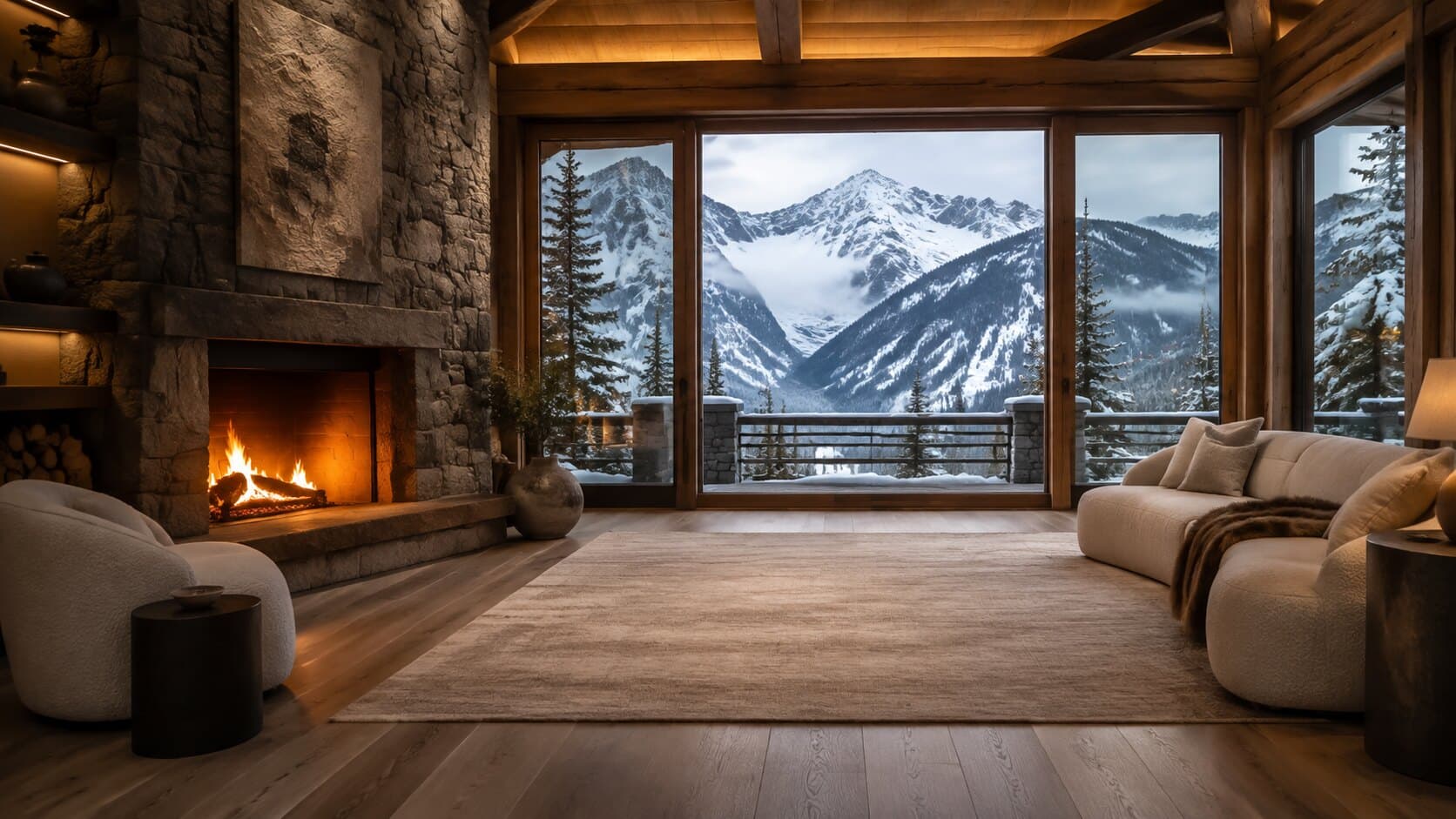 Luxury Winter Cabin
