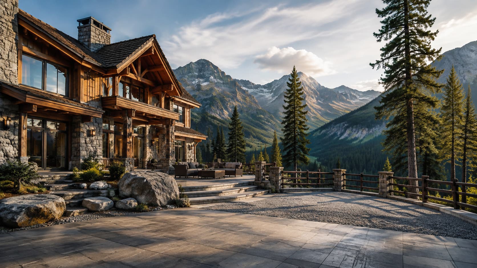 Mountain Lodge Exterior