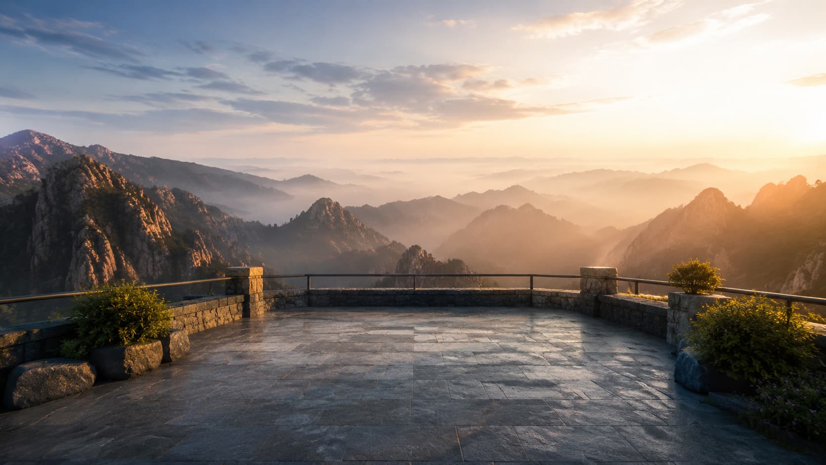 Mountain Overlook Platform