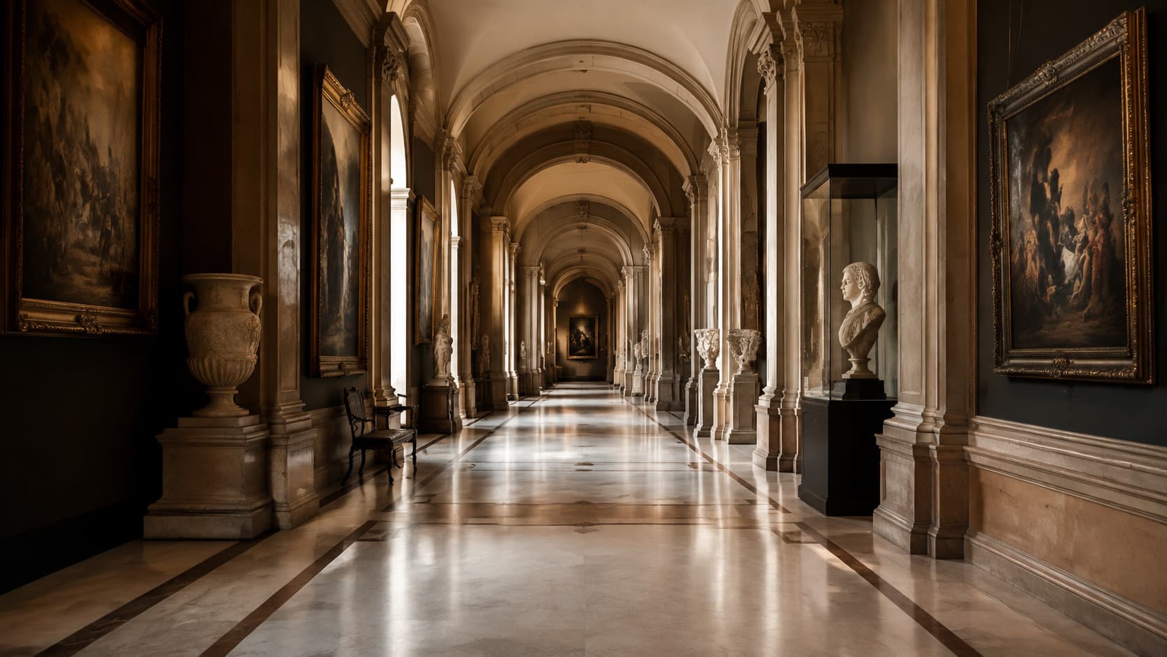 Museum Corridor