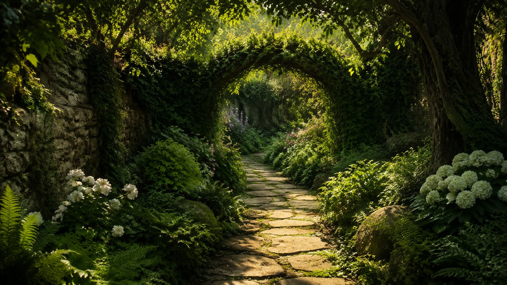 Overgrown Garden Hollow