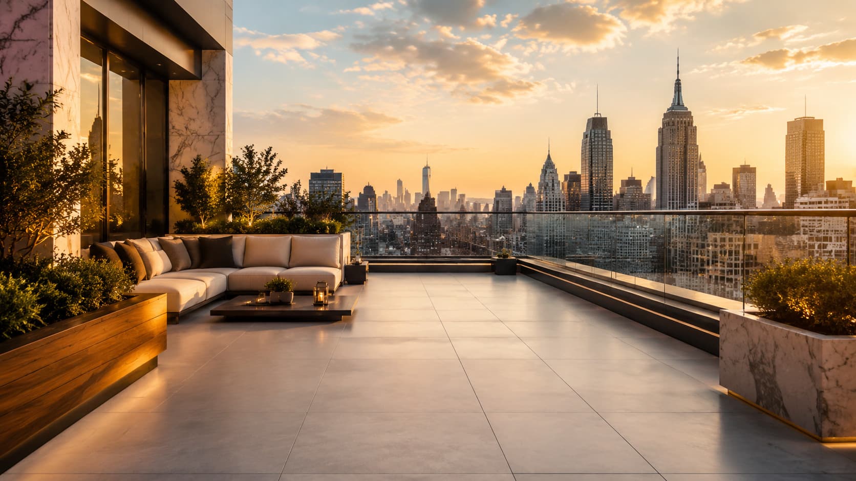 Penthouse Rooftop Terrace