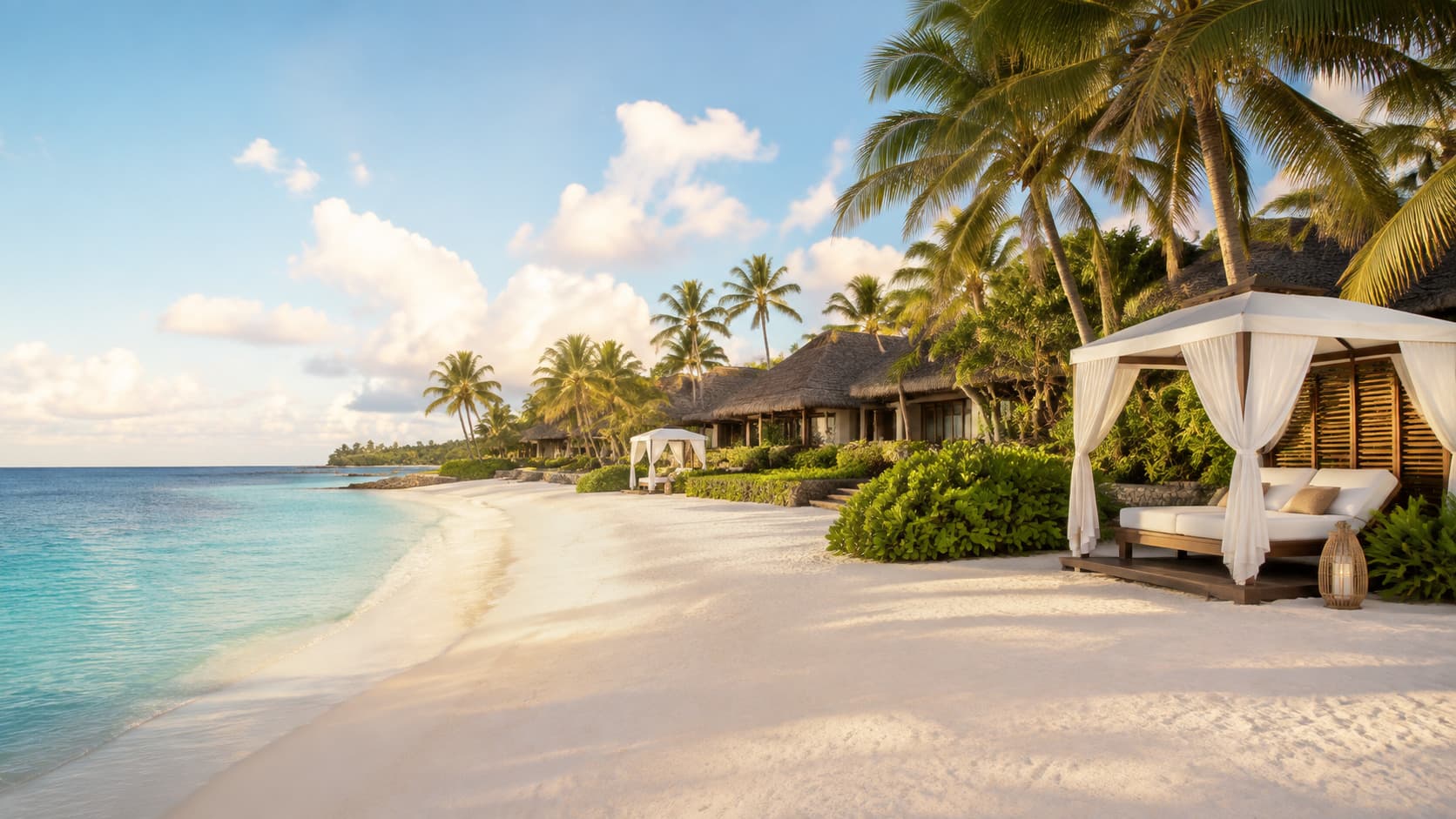 Tropical Resort Beachfront